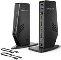 WAVLINK Universal Laptop Docking Station - Dual Monitor Support for Windows and Mac, 5K/Dual 4K@60Hz (2 HDMI, 2 DP, 3 USB, 2 USB-C, Ethernet, Audio&Mic)
