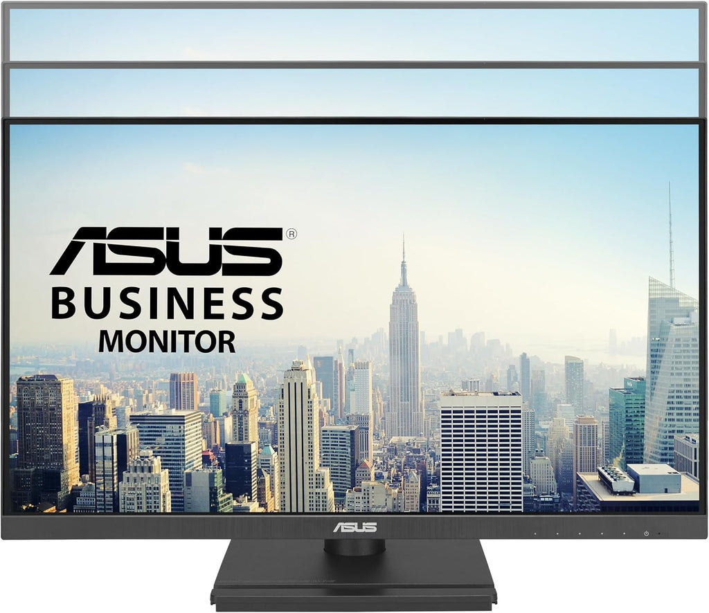 ASUS 24' 1080P Business Monitor (VA24DQFS) - IPS, 100Hz, 1ms, Adaptive-Sync, HDMI, DisplayPort, VGA, for Working and Gaming, Ergo Design, Blue Light Filter, Flicker Free, 3 yr Warranty TAA Compliant