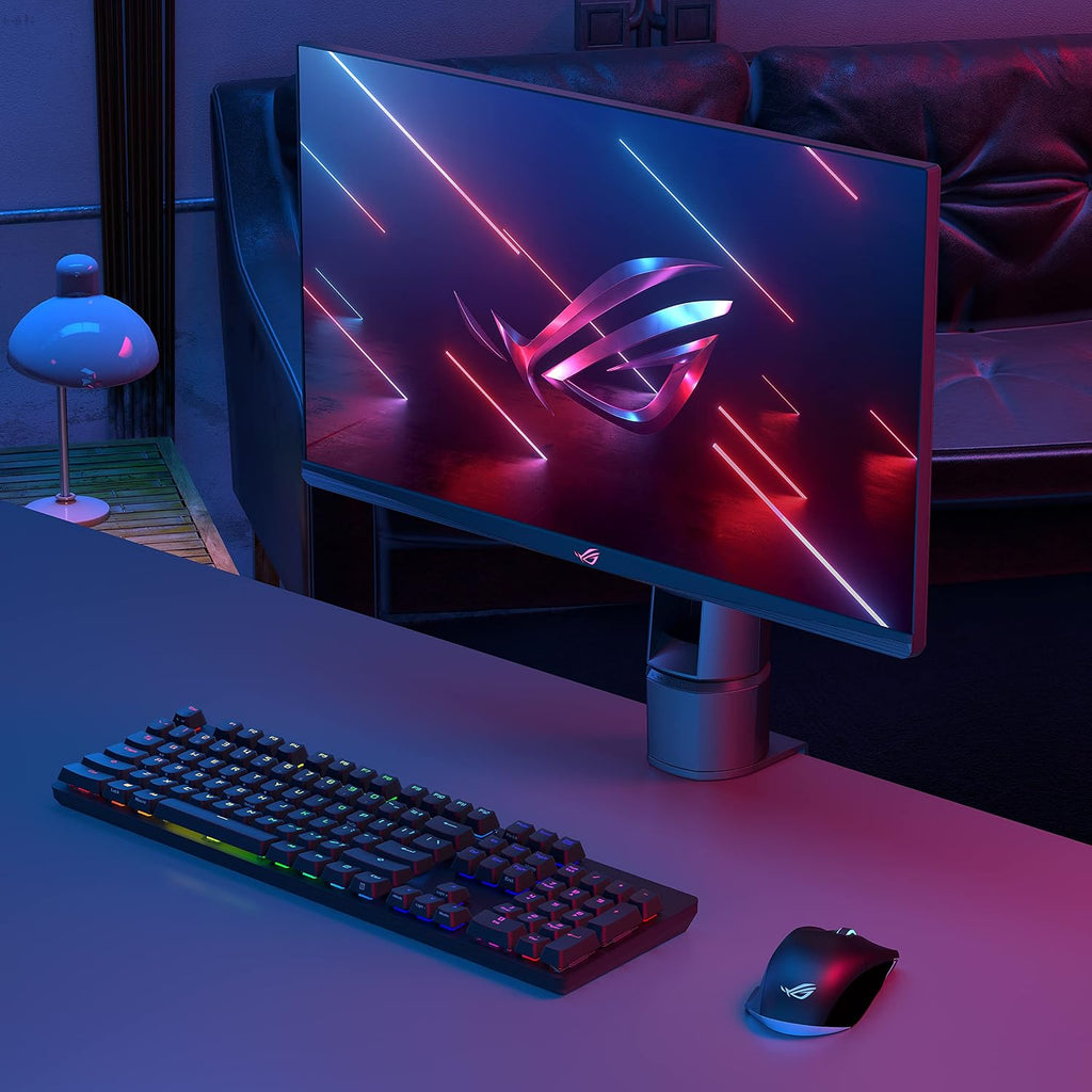ASUS ROG Swift 360Hz PG259QNR 24.5' HDR Gaming Monitor, 1080P Full HD, Fast IPS, 1ms, G-SYNC, ULMB, NVIDIA Reflex Latency Analyzer, HDMI DisplayPort USB, Desk Mount Kit, VESA Wall Mountable, HDR10