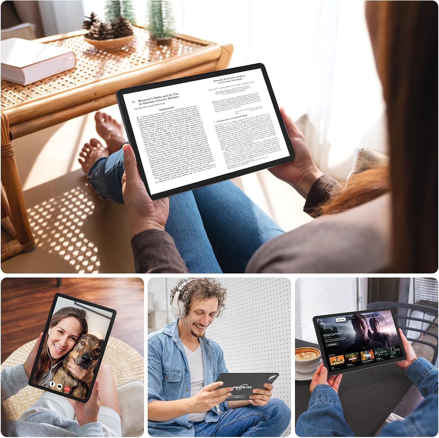Tablet 11 inch Android 16 Tablet, 2026 Latest Update 128GB ROM 20GB RAM, 4G LTE Tablets, 5G WiFi+Cellular, Octa-Core MTK8786, 13+8 MP Rear and Front Camera,Incell FHD Screen, T-Mobile SIM Card Support