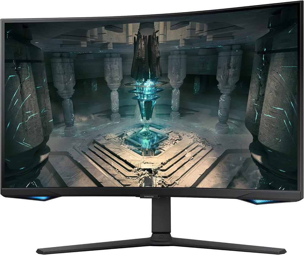 Samsung 32' Odyssey G65B QHD 240Hz 1ms (GTG) HDR 600 Gaming Hub 1000R Curved Gaming Monitor,Black (Renewed)