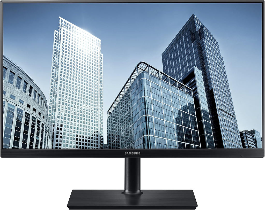 Samsung Business SH850 Series 27 inch QHD 2560x1440 Desktop Monitor for Business (in Black) with USB-C, HDMI, DisplayPort, 3-Year Warranty , TAA (S27H850QFN)
