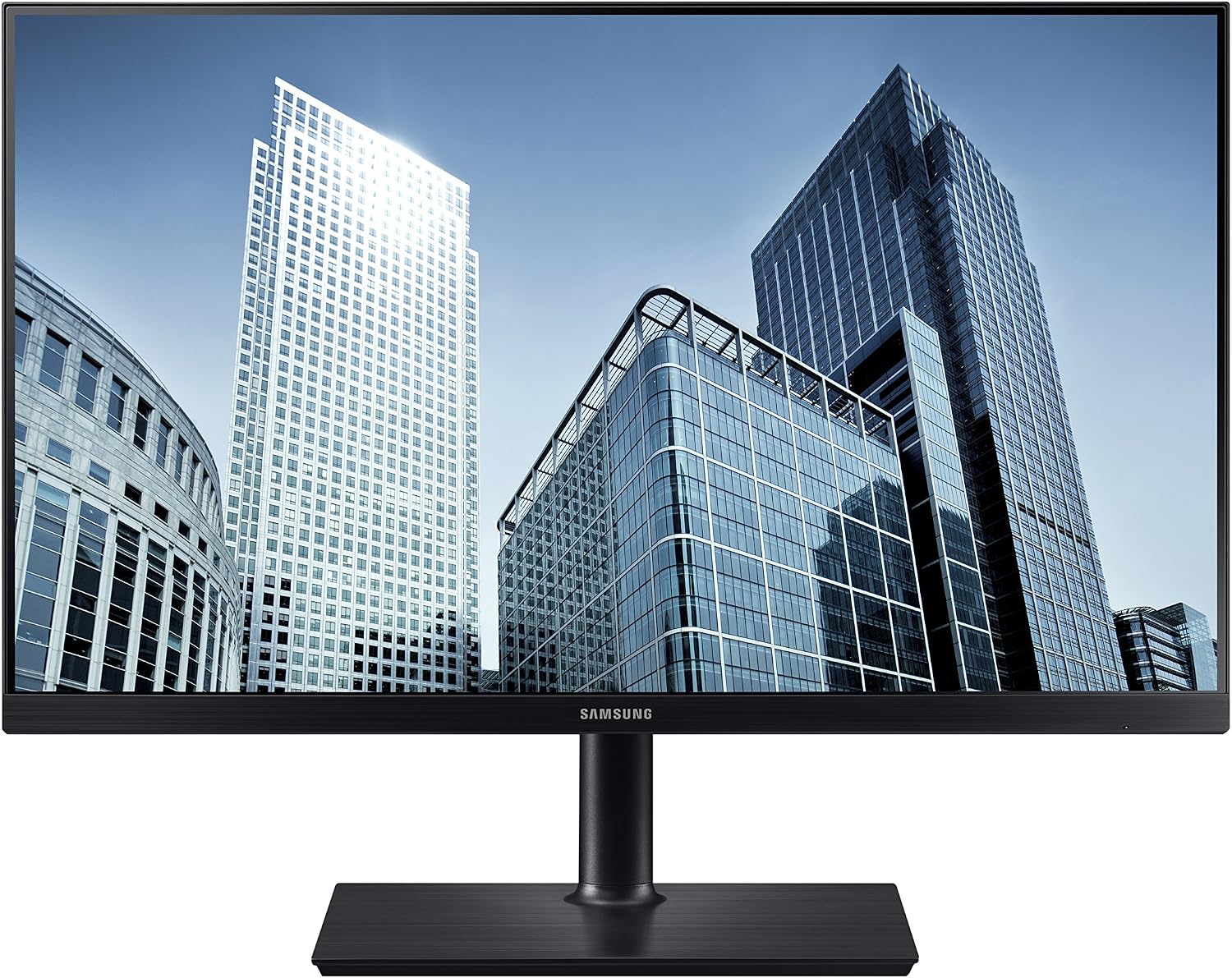 Samsung Business SH850 Series 27 inch QHD 2560x1440 Desktop Monitor for Business (in Black) with USB-C, HDMI, DisplayPort, 3-Year Warranty , TAA (S27H850QFN)