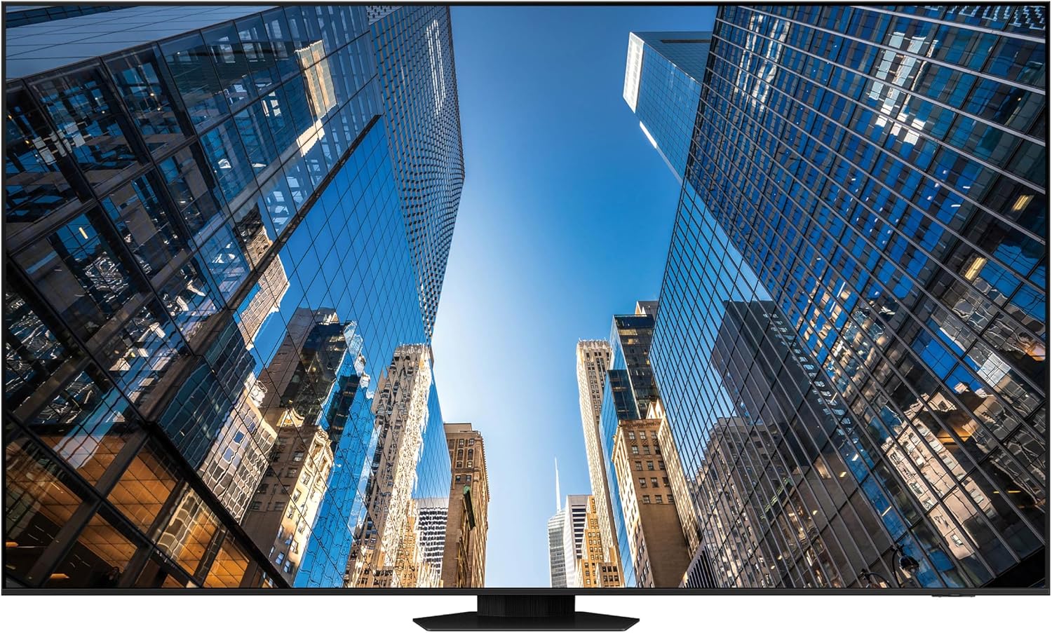 Samsung 98' Crystal UHD Signage QE98C Supersized LCD Display, Realistic Visuals and Vibrant Colors, Slim Design, Quantum Processor 4K, Upscaling Technology, LH98QECEDGCXGO