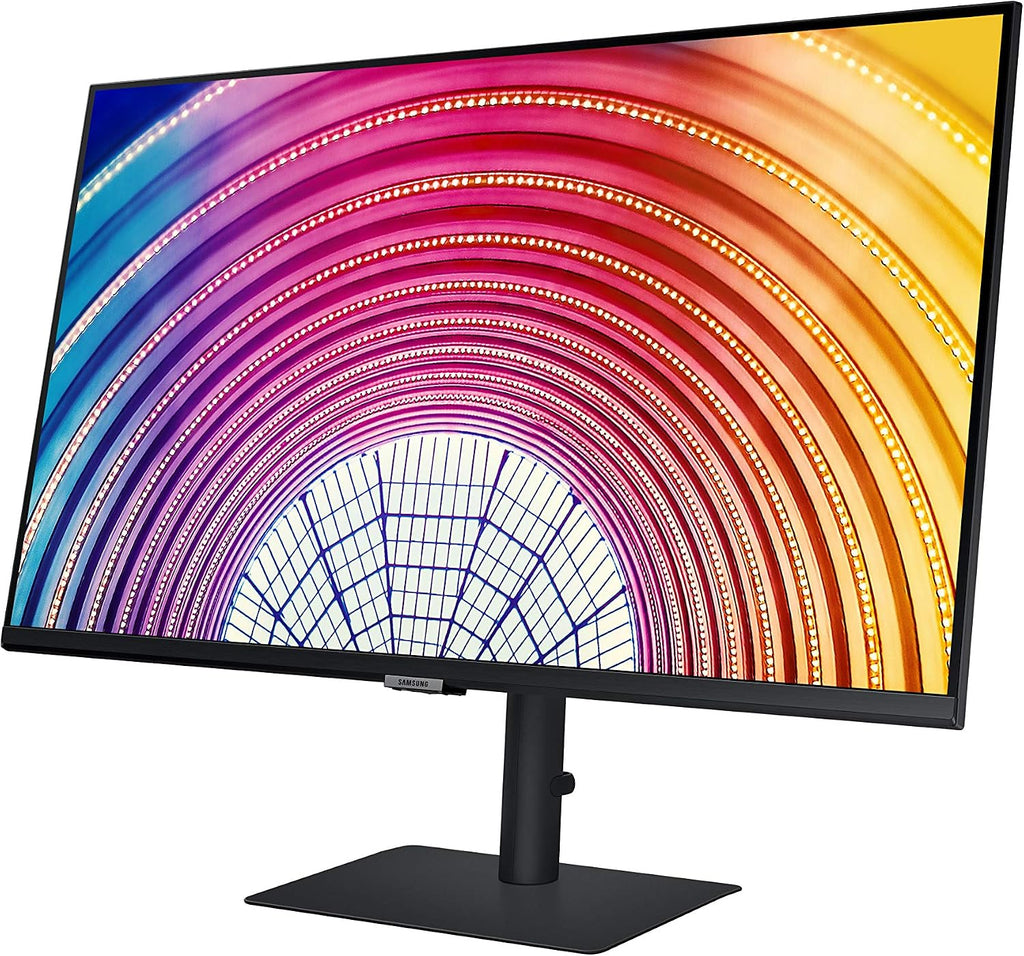 Samsung S60A Series 27 Inch QHD 2540x1440 Computer Monitor, IPS 75 Hz, HDR10, DP, HDMI, Headphone, USB 3.0 Hub, 3-Yr WRNTY (LS27A600NWNXGO)