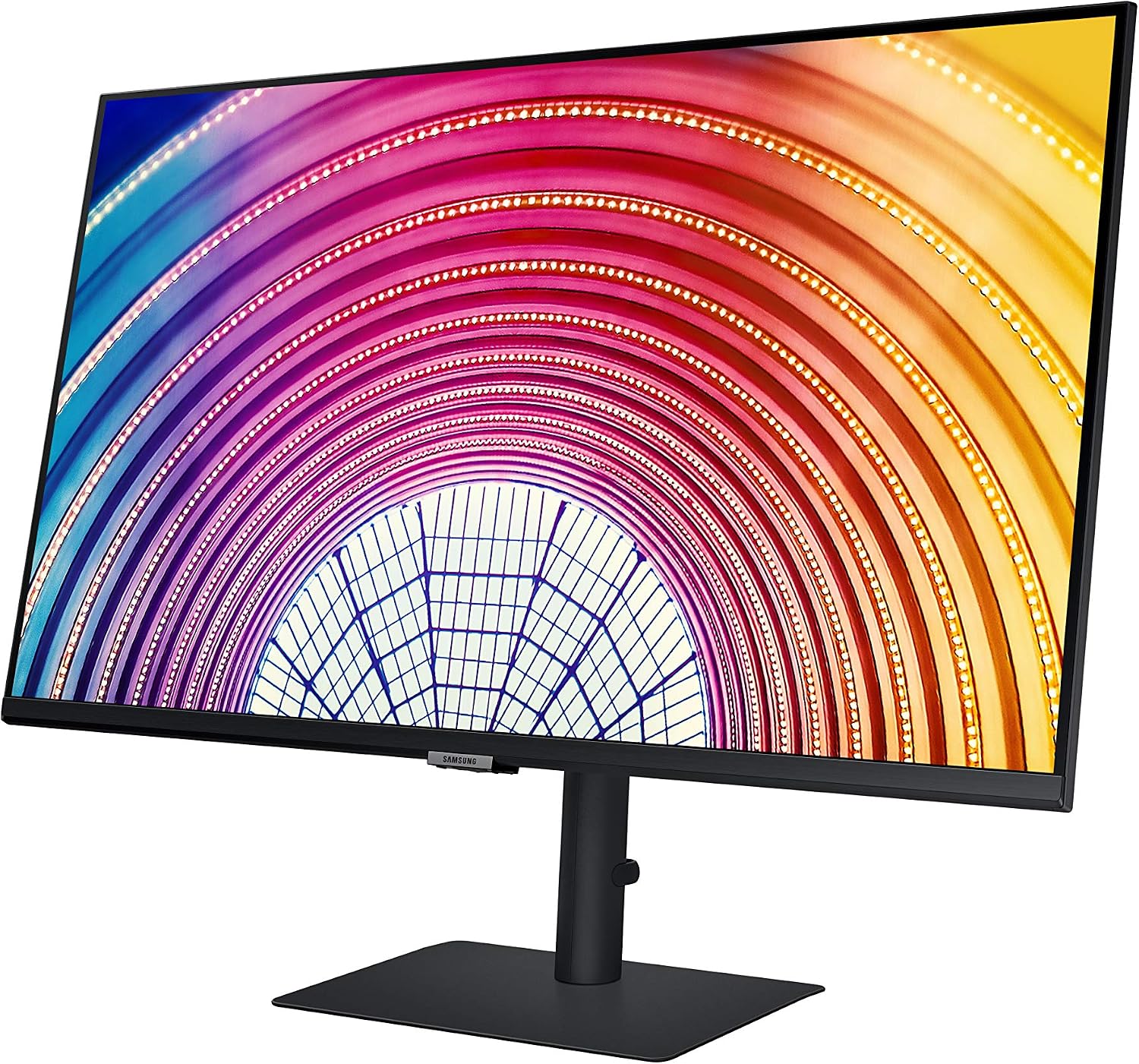 Samsung S60A Series 27 Inch QHD 2540x1440 Computer Monitor, IPS 75 Hz, HDR10, DP, HDMI, Headphone, USB 3.0 Hub, 3-Yr WRNTY (LS27A600NWNXGO)