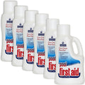 Natural Chemistry First Aid Swimming Pool Enzyme, 2-Liter, Pack of 6, Clear Cloudy Pools Fast, Frees Clogged Filters, Compatible with All Sanitizing Systems