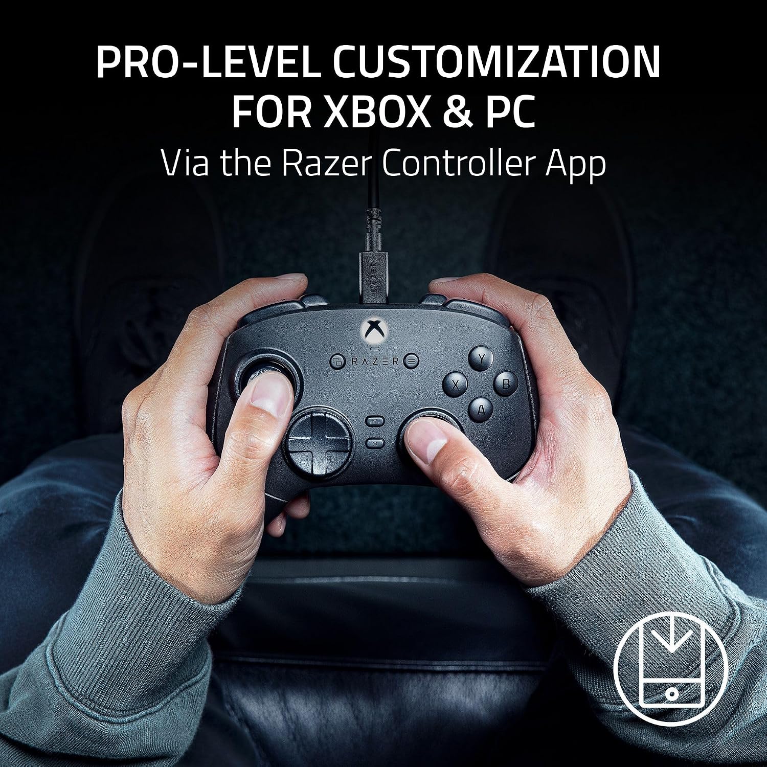 Razer Wolverine V3 Tournament Edition Wired Gaming Controller + BlackShark V2 X Xbox Gaming Headset: Licensed for Xbox Series X|S, Xbox One, Windows PC