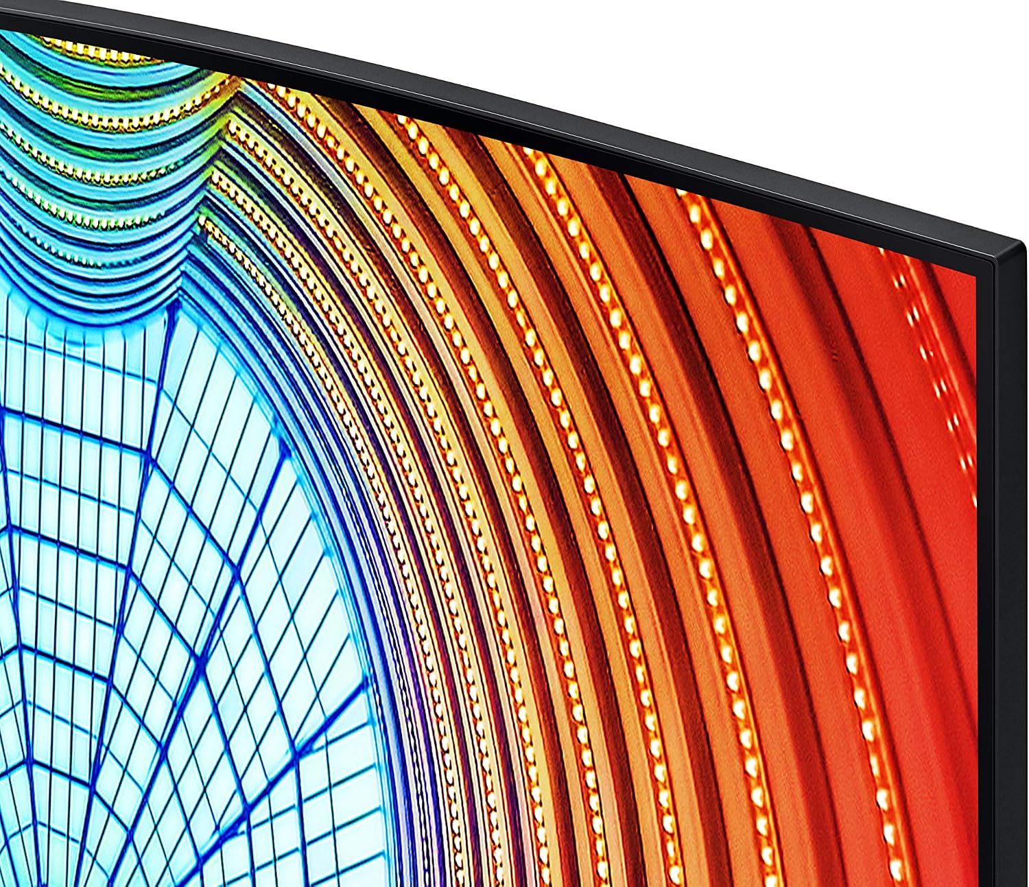 SAMSUNG 34' ViewFinity S65UA Series Ultrawide QHD Curved Monitor, HDR10, 100Hz, 350 nit, USB- C, Adjustable Stand, Intelligent Eye Care, LS34A650UBNXGO, Black
