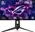 ASUS ROG Swift OLED PG27AQDP gaming monitor ― 27-inch WOLED, 480Hz, 0.03ms, G-SYNC® compatible, custom heatsink, ASUS OLED Care+, AI Assistant, uniform brightness, 99% DCI-P3, and DisplayWidget Center