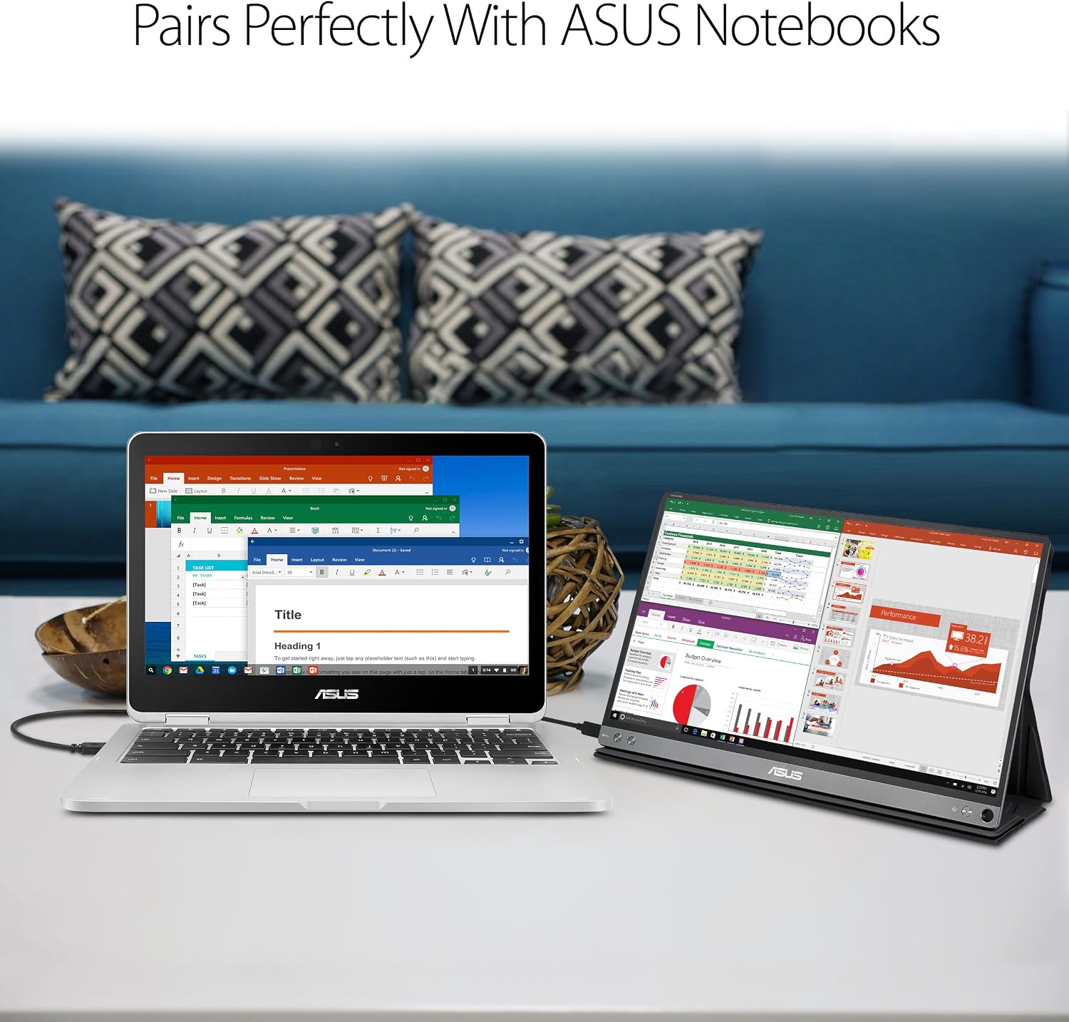 ASUS ZenScreen MB16AC 15.6-Inch Full HD IPS Monitor (Renewed)