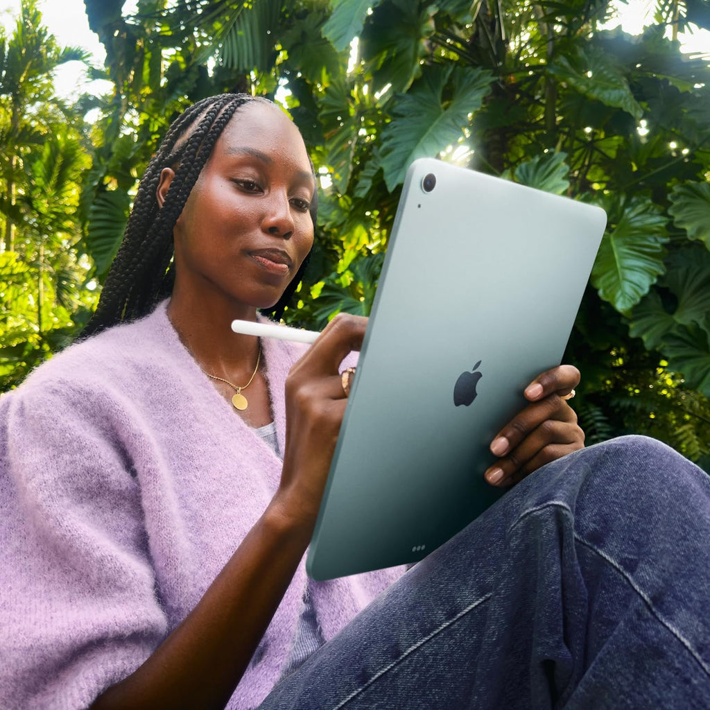 Apple iPad Air 11-inch with M3 chip Built for Apple Intelligence, Liquid Retina Display, 1TB, 12MP Front/Back Camera, Wi-Fi 6E + 5G Cellular, Touch ID, All-Day Battery Life — Starlight