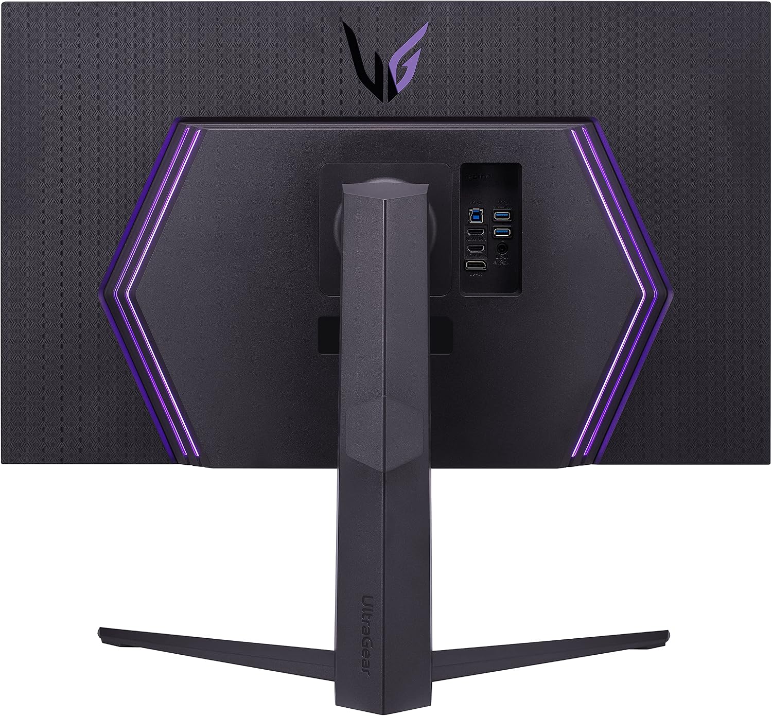 LG Ultragear FHD 32-Inch Gaming Monitor 32GN50R, VA 5ms (GtG) with HDR 10 Compatibility, NVIDIA G-SYNC, and AMD FreeSync Premium, 165Hz, Black