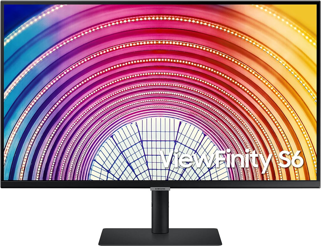 Samsung S60A Series 27 Inch QHD 2540x1440 Computer Monitor, IPS 75 Hz, HDR10, DP, HDMI, Headphone, USB 3.0 Hub, 3-Yr WRNTY (LS27A600NWNXGO)