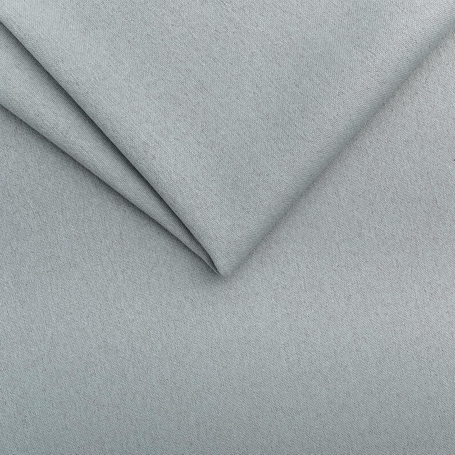 MASTERS OF COVERS Ektorp Loveseat (2 Seat) Sofa Cover Replacement Slipcover for IKEA Two Seater Ektorp Slipcover (Smoke Grey)-NOT fit Uppland Series Sofa