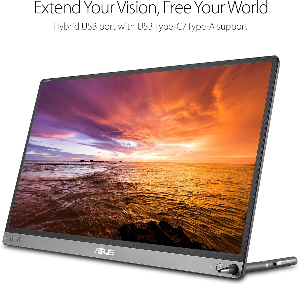 ASUS ZenScreen MB16AC 15.6-Inch Full HD IPS Monitor (Renewed)