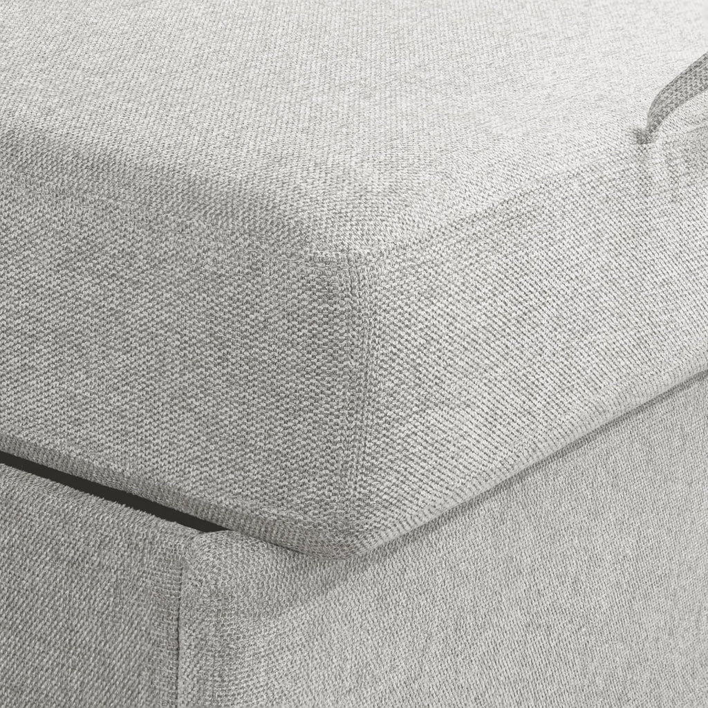 Serta Hawthorne 66.1' Slipcovered Convertible Sleeper Loveseat, Full Size, Dreamcoil Comfort, FingerGuard Pinch Point Protection, Polyester Tweed Fabric, Linen