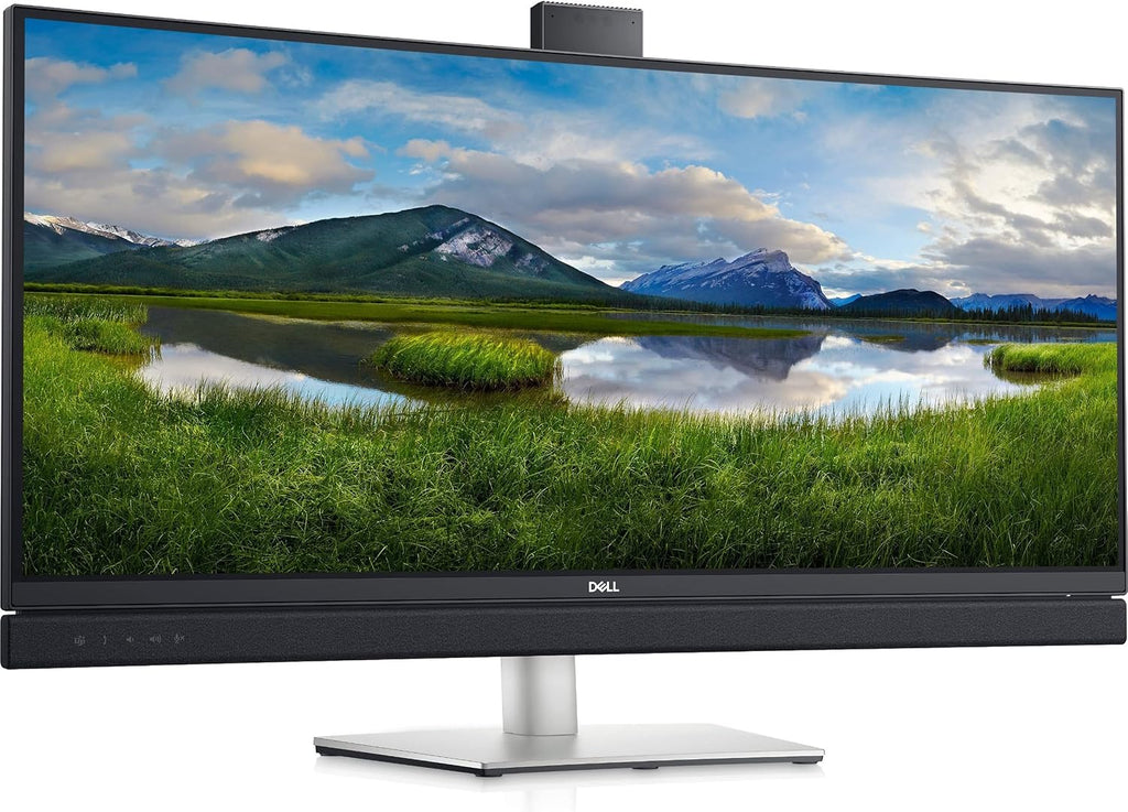 Dell C3422WE 34.1' QHD Wide 1440p WQHD Curved Screen Edge WLED LCD Monitor - 21:9 - Platinum Silver