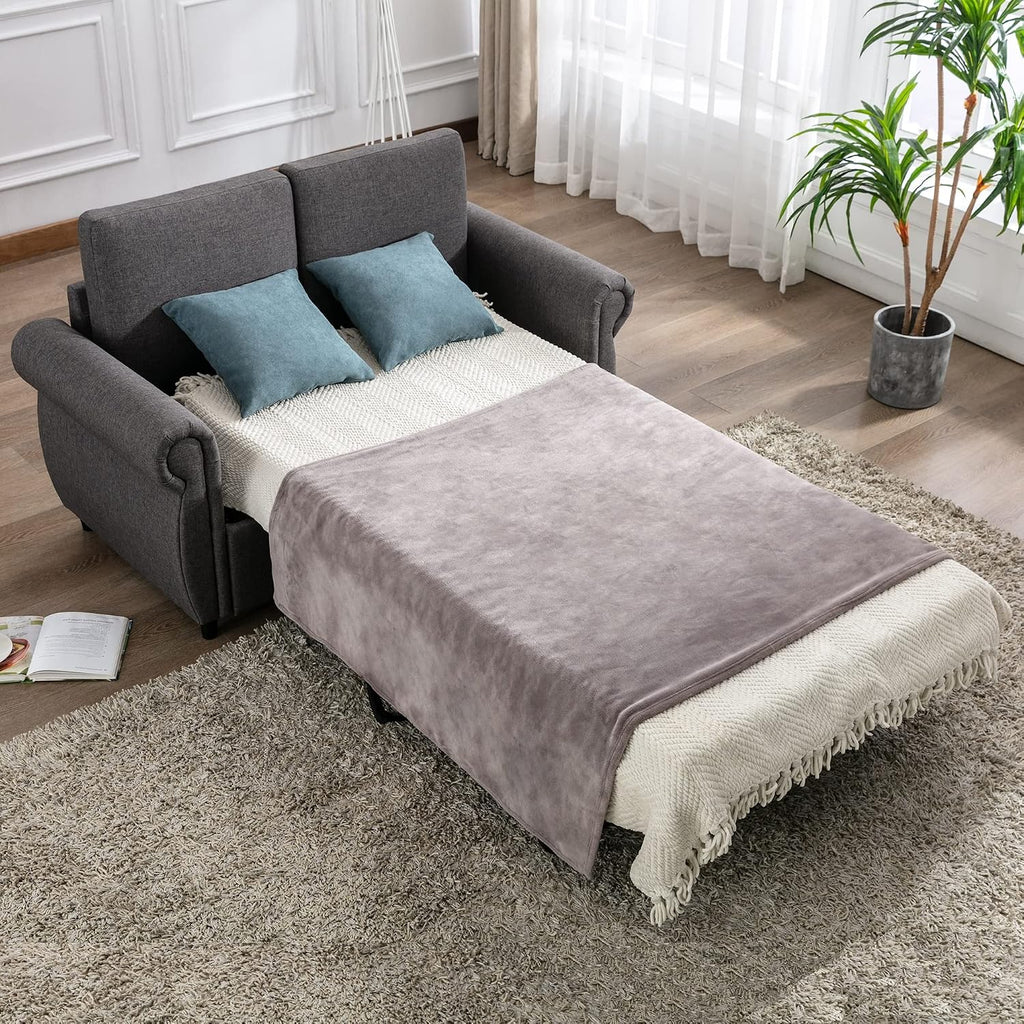 Sleeper Couch Small Sofa for Living Room or Bedroom Including Pull Out Bed