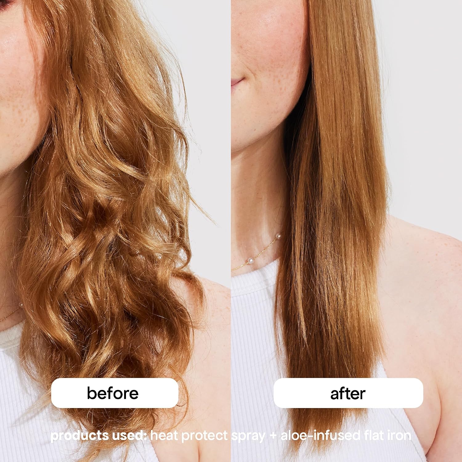 BondiBoost Aloe Plated Flat Iron 1' US