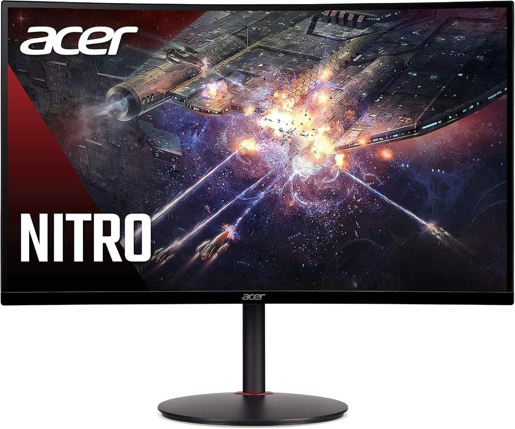 Acer 23.8' 100Hz 1ms FreeSync & 27' 240Hz 1ms Adaptive-Sync Curved Gaming Monitors Bundle