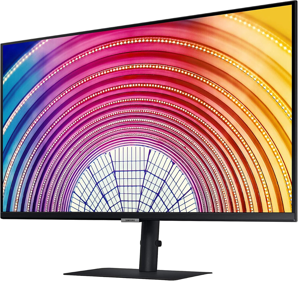 Samsung S60A Series 27 Inch QHD 2540x1440 Computer Monitor, IPS 75 Hz, HDR10, DP, HDMI, Headphone, USB 3.0 Hub, 3-Yr WRNTY (LS27A600NWNXGO)