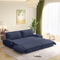 KEIKI 73.2' Queen Convertible Sofa Bed, 3-in-1 Pull Out Sleeper Couch with Compact Design, Corduroy Futon Loveseat Sofa for RV Camper Apartment Small Space Flexible Furniture Solution