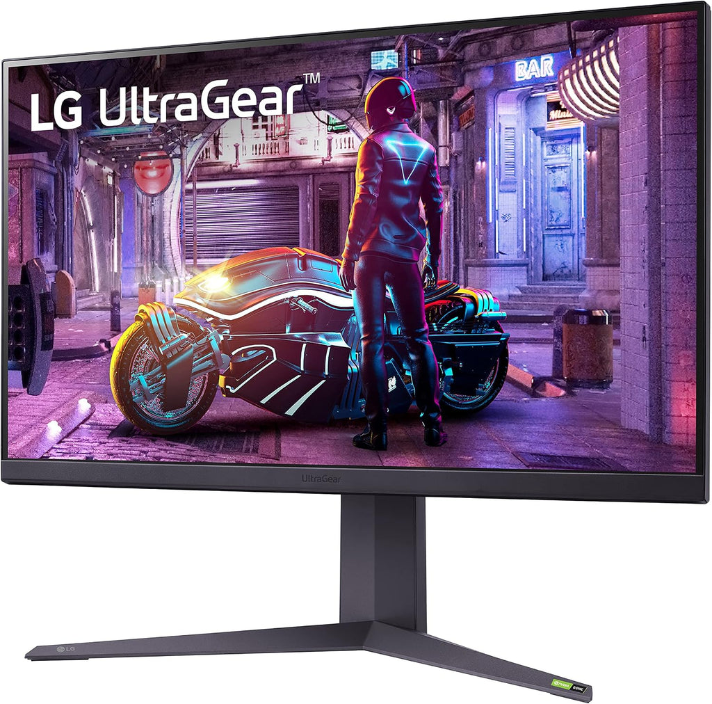 LG Ultragear FHD 32-Inch Gaming Monitor 32GN50R, VA 5ms (GtG) with HDR 10 Compatibility, NVIDIA G-SYNC, and AMD FreeSync Premium, 165Hz, Black