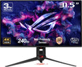 ASUS ROG Swift OLED PG32UCDMR, 31.5' Gaming Monitor, 4K QD-OLED (3840 x 2160), 0.03ms (GTG), 240Hz, Compatible with G-Sync, USB-C and USA-A Ports, DisplayPort, HDMI, DisplayWidget Center, Black