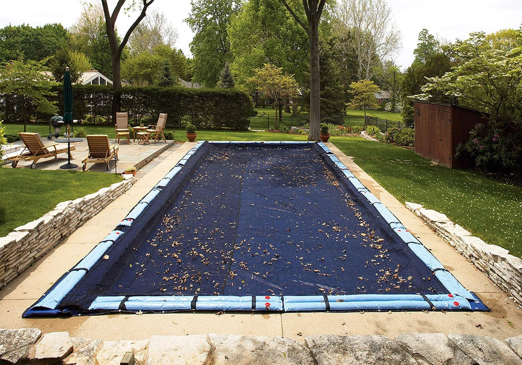 Blue Wave 20-ft x 44-ft Rectangular Leaf Net In Ground Pool Cover